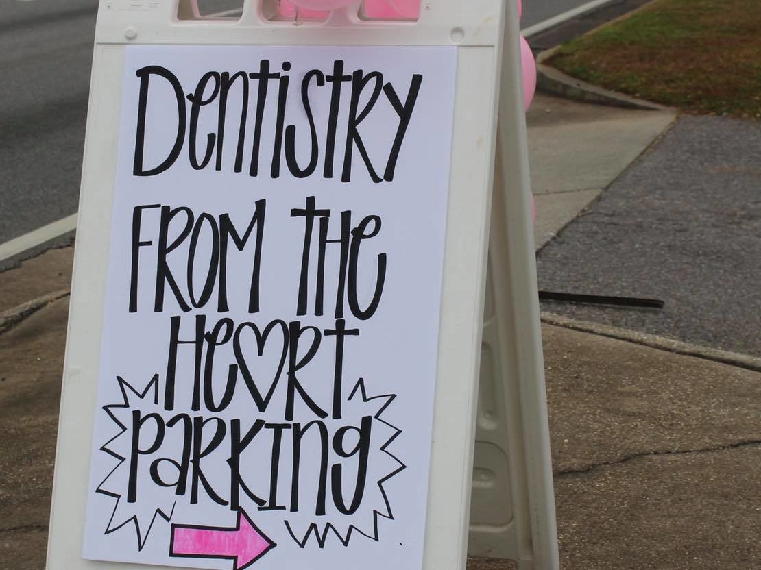 Dentistry from the Heart A Frame Sign