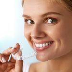 woman with Invisalign